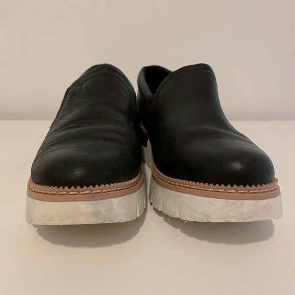 CAT leather loafer platform with heel - Picture 4 of 5